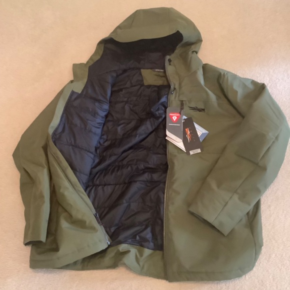 NWT Sitka Gear Grindstone Work Jacket Covert Green XXL DISCONTINUED COLOR - Picture 3 of 7